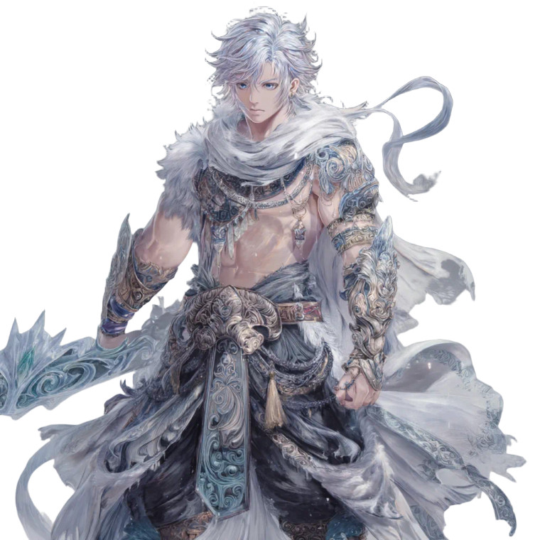 Icy Monk Portrait Vinyl Car Decal Sticker – Waterproof & UV-Resistant 8"