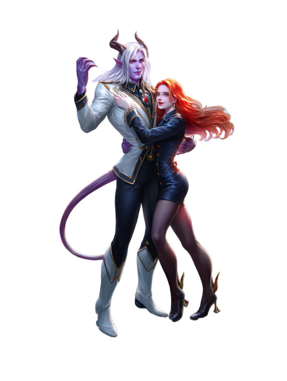 Fantasy Evil Villain V2 Vinyl Car Decal Sticker – Waterproof & UV-Resistant 8"