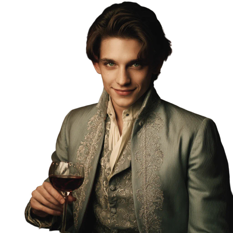 Half-Elven Man Vinyl Car Decal Sticker – Waterproof & UV-Resistant 8"