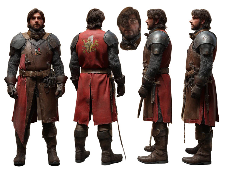 Medieval Castle Guard Vinyl Car Decal Sticker – Waterproof & UV-Resistant 8"