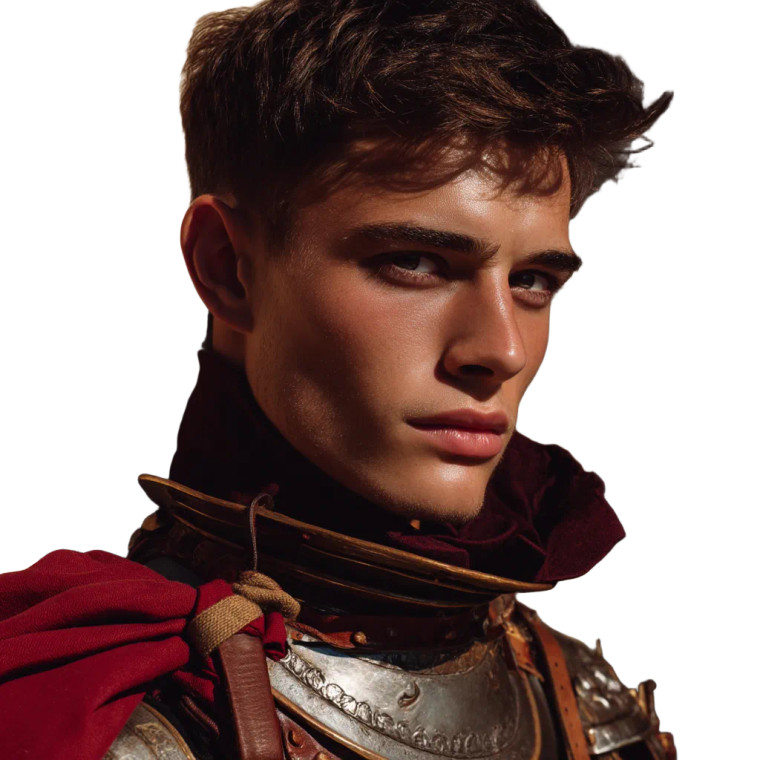 Fantasy Guard Captain Vinyl Car Decal Sticker – Waterproof & UV-Resistant 8"