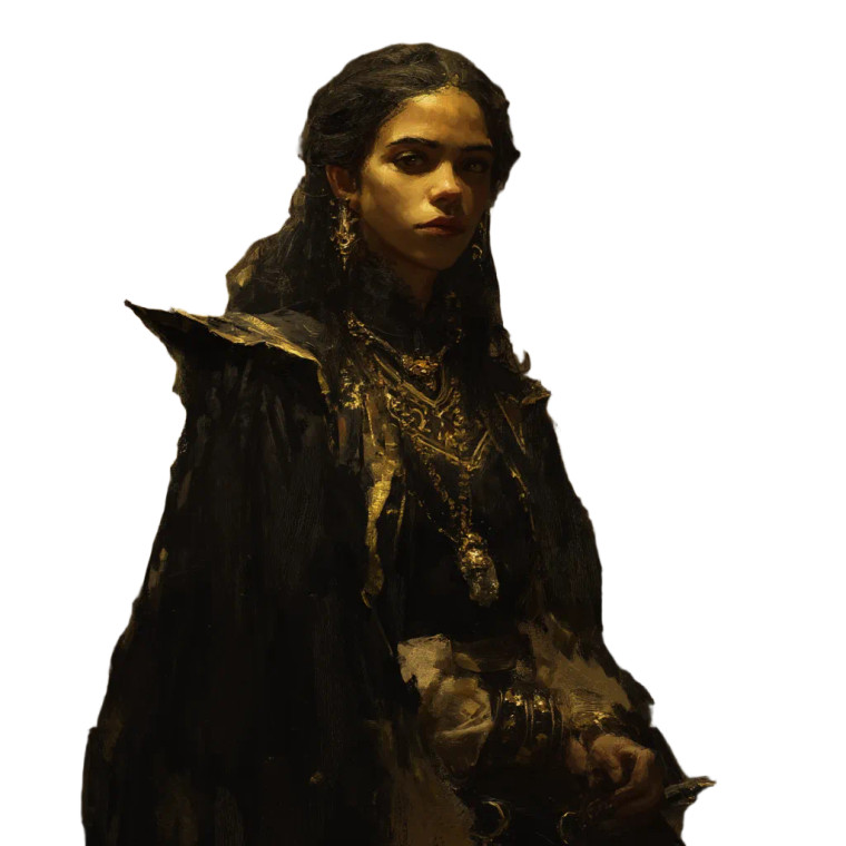 Gothic Noble Wizard Vinyl Car Decal Sticker – Waterproof & UV-Resistant 8"