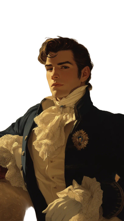 Handsome Nobleman V2 Vinyl Car Decal Sticker – Waterproof & UV-Resistant 8"