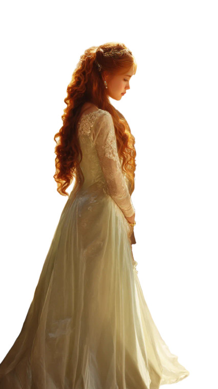 Sorrowful Redhead Vinyl Car Decal Sticker – Waterproof & UV-Resistant 8"