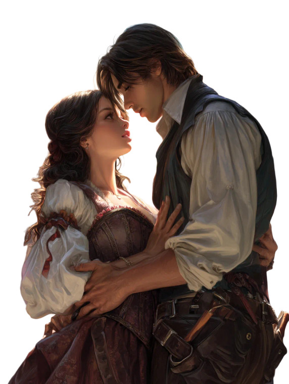 19Th Century Couple V3 Vinyl Car Decal Sticker – Waterproof & UV-Resistant 8"