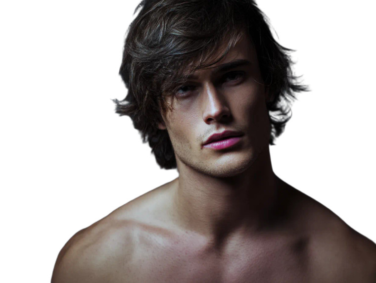 Male Beauty Vinyl Car Decal Sticker – Waterproof & UV-Resistant 8"