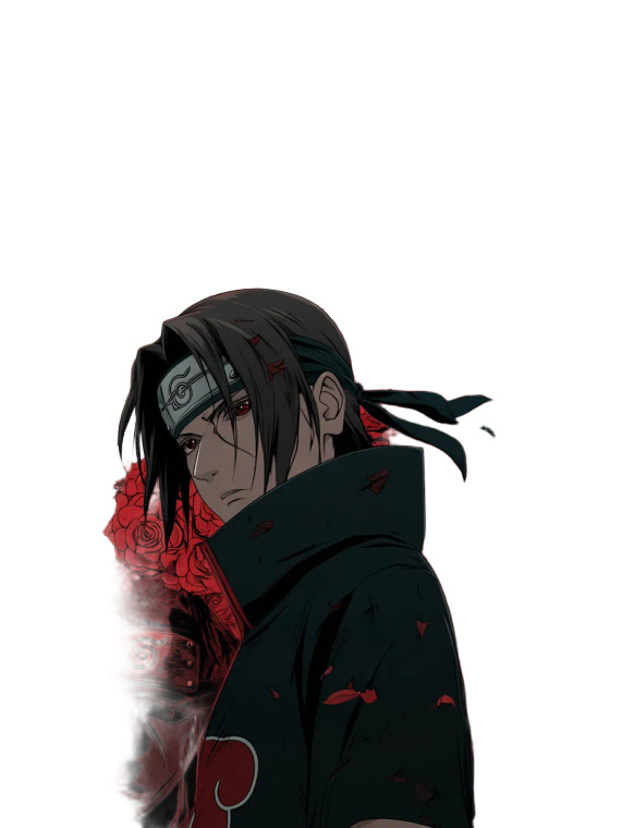 Itachi And Crows Vinyl Car Decal Sticker – Waterproof & UV-Resistant 8"