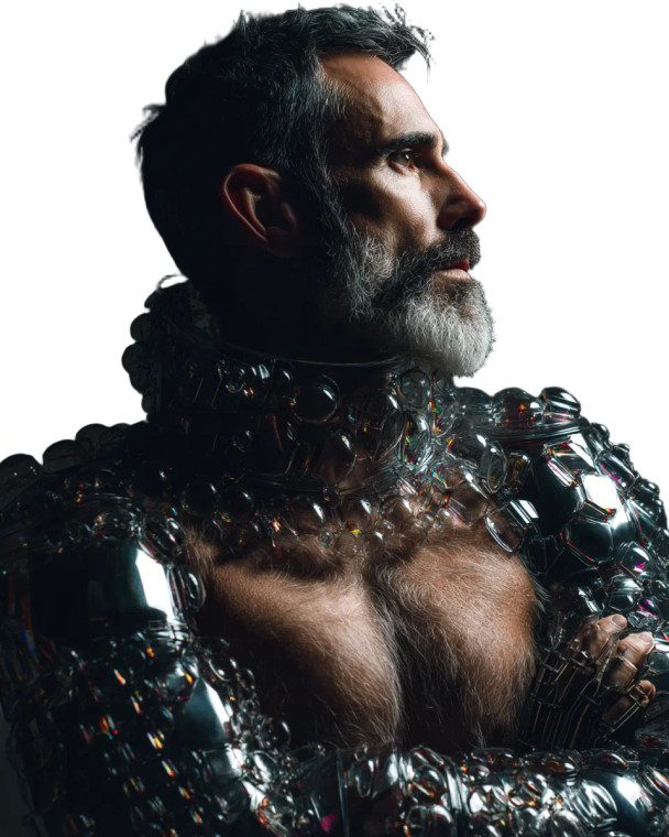 Galactic Lord Art Vinyl Car Decal Sticker – Waterproof & UV-Resistant 8"