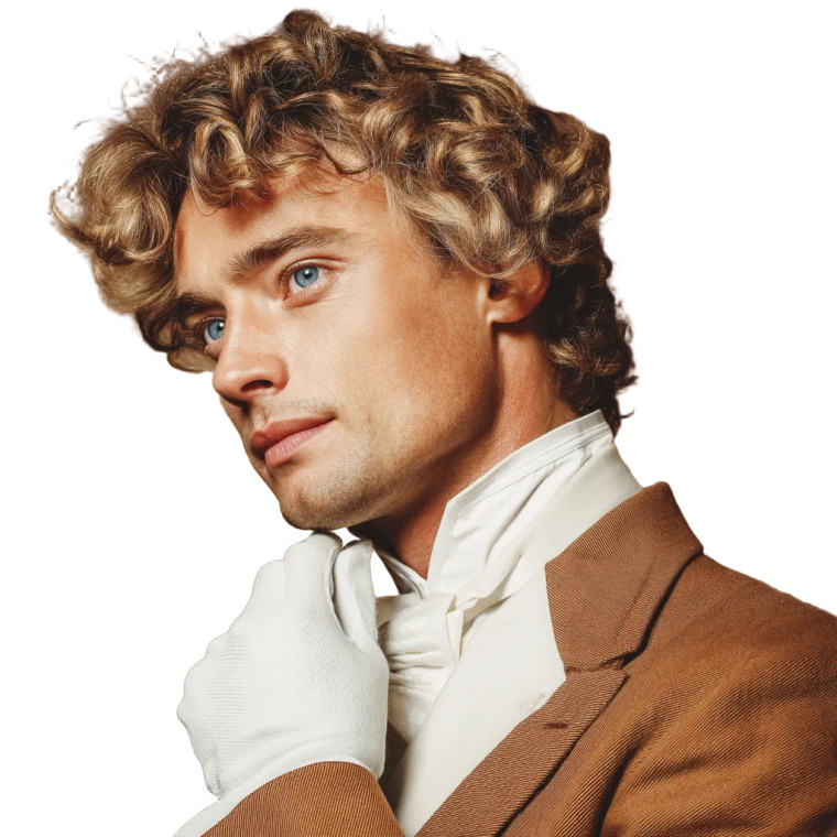 Golden Gentleman V2 Vinyl Car Decal Sticker – Waterproof & UV-Resistant 8"