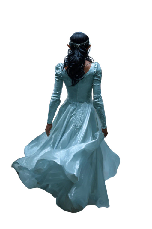 Fae Revelry Queen Vinyl Car Decal Sticker – Waterproof & UV-Resistant 8"