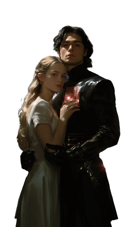 Gothic Noble Encounter Vinyl Car Decal Sticker – Waterproof & UV-Resistant 8"