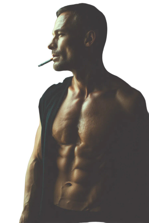 Macho Man Portrait Vinyl Car Decal Sticker – Waterproof & UV-Resistant 8"