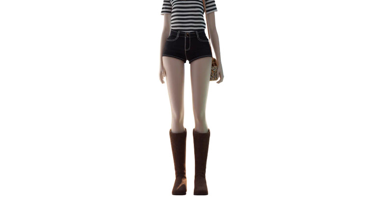 Stylish Character Pose Vinyl Car Decal Sticker – Waterproof & UV-Resistant 8"