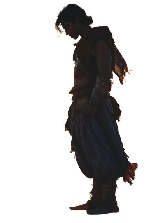 Aladdin Desert Portrait Vinyl Car Decal Sticker – Waterproof & UV-Resistant 8"