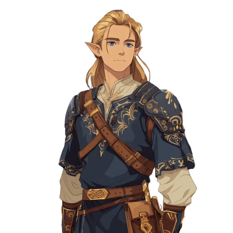 Proud Elf Warrior Vinyl Car Decal Sticker – Waterproof & UV-Resistant 8"