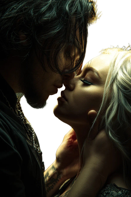 Vampiric Embrace Vinyl Car Decal Sticker – Waterproof & UV-Resistant 8"