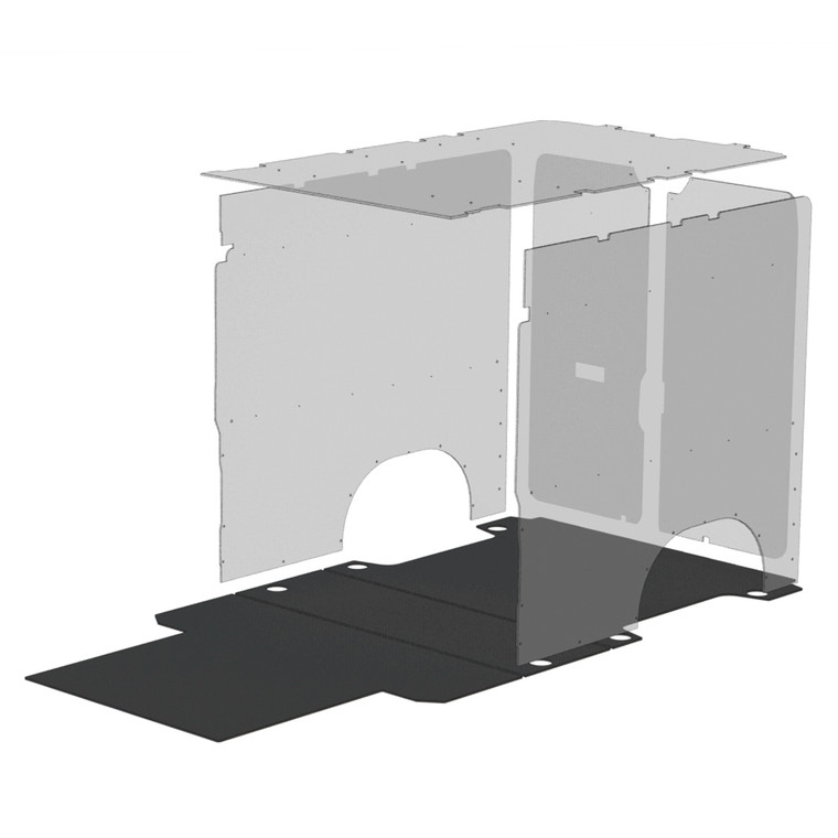 Legendary Cargo Area Liner | Fits Various 2015-2022 Ram ProMaster City | StabiliGrip, USA Design, Impact Resilient