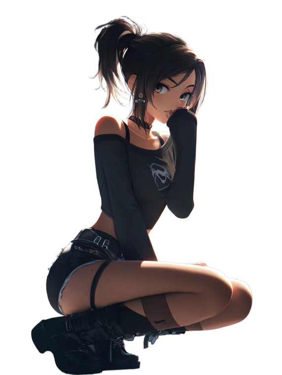 Biting Lip V3 Vinyl Car Decal Sticker – Waterproof & UV-Resistant 8"