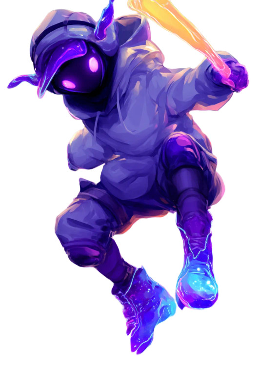 Cyberpunk Streetwear Jumper Vinyl Car Decal Sticker – Waterproof & UV-Resistant 8"