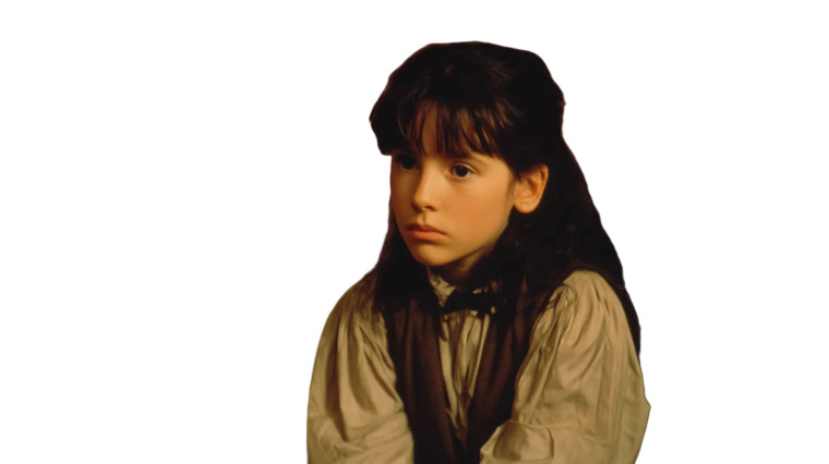 Victorian Orphan Girl Vinyl Car Decal Sticker – Waterproof & UV-Resistant 8"