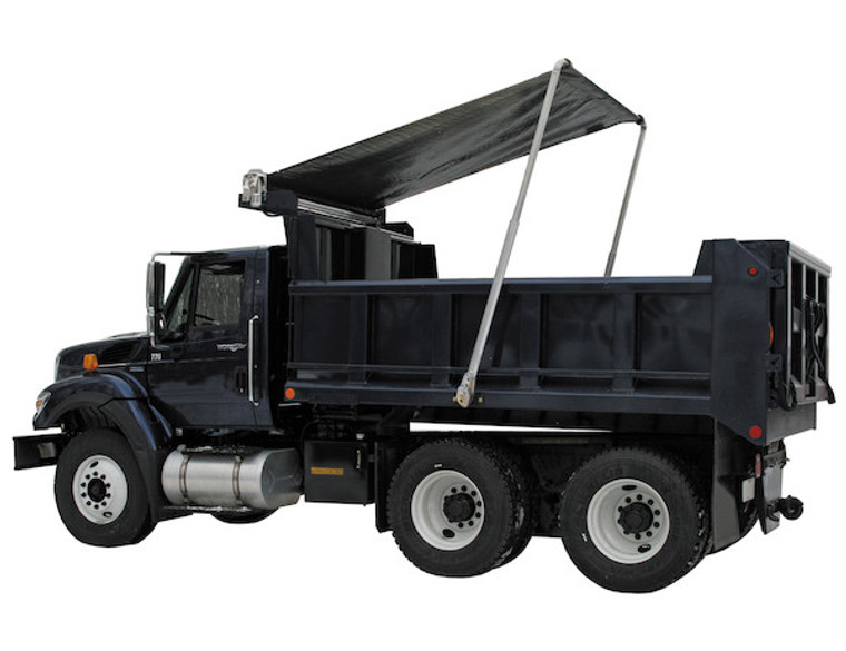 Heavy Duty Dump Truck Tarp System | Buyers Products | 8-19ft | Aluminum | Electric Controls