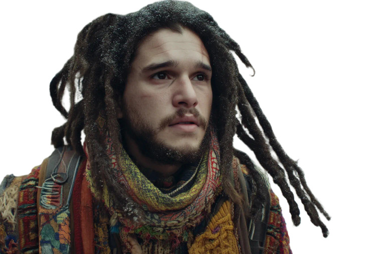 Rasta Jon Snow Vinyl Car Decal Sticker – Waterproof & UV-Resistant 8"