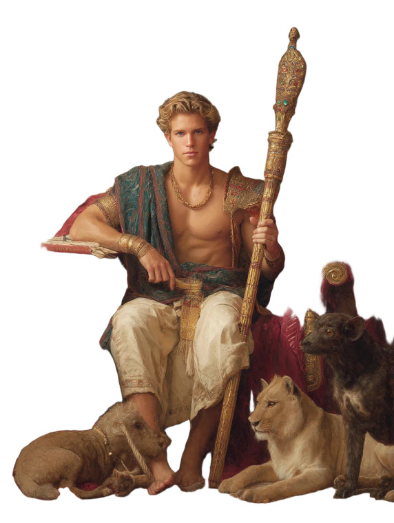 Egyptian King Portrait Vinyl Car Decal Sticker – Waterproof & UV-Resistant 8"