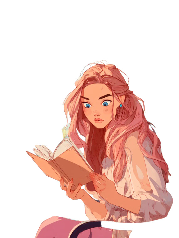 Magic Book Reader Vinyl Car Decal Sticker – Waterproof & UV-Resistant 8"