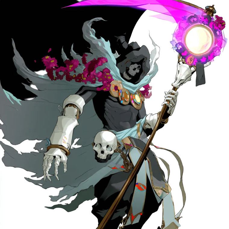 God Of Death V4 Vinyl Car Decal Sticker – Waterproof & UV-Resistant 8"