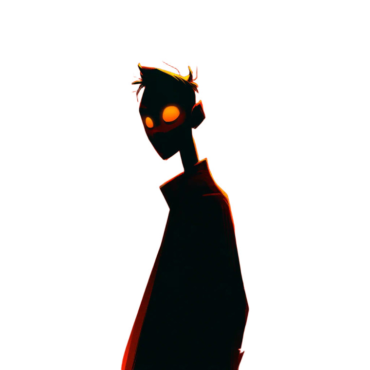 Dynamic Silhouette Animation Vinyl Car Decal Sticker – Waterproof & UV-Resistant 8"