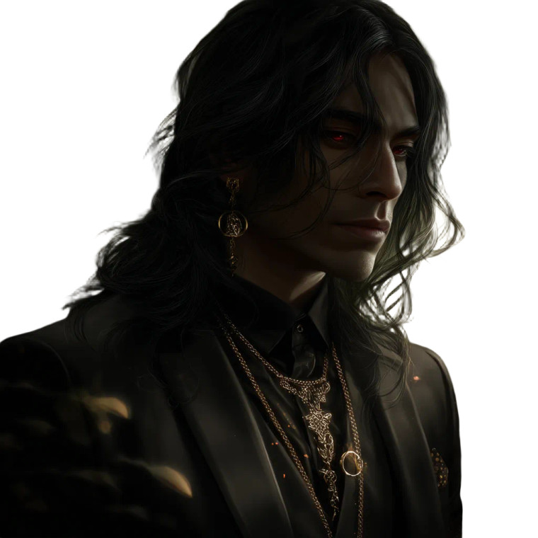 Vampire Man Vinyl Car Decal Sticker – Waterproof & UV-Resistant 8"