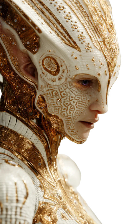 Alien Warrior V5 Vinyl Car Decal Sticker – Waterproof & UV-Resistant 8"