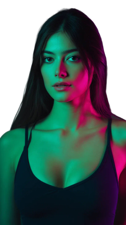 Intense Neon Portrait Vinyl Car Decal Sticker – Waterproof & UV-Resistant 8" Intense Neon Portrait Vinyl Car Decal Sticker – Waterproof & UV-Resistant 8"