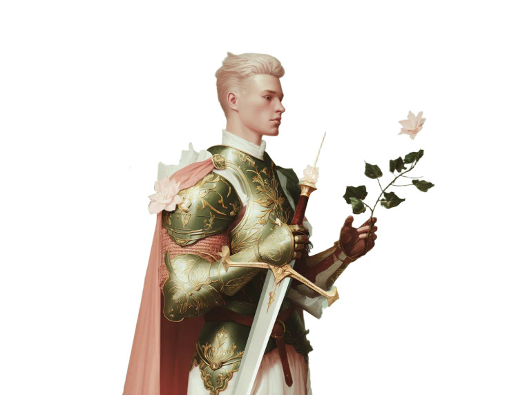 Fantasy Warrior V23 Vinyl Car Decal Sticker – Waterproof & UV-Resistant 8"