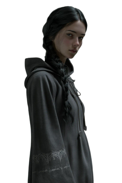 Grey Wizard Portrait V2 Vinyl Car Decal Sticker – Waterproof & UV-Resistant 8"