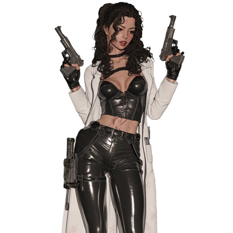 Zombie Scientist Vinyl Car Decal Sticker – Waterproof & UV-Resistant 8"