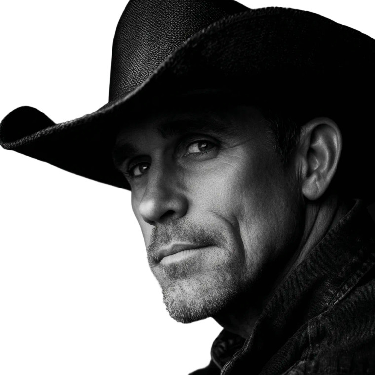 Country Singer Headshot Vinyl Car Decal Sticker – Waterproof & UV-Resistant 8"