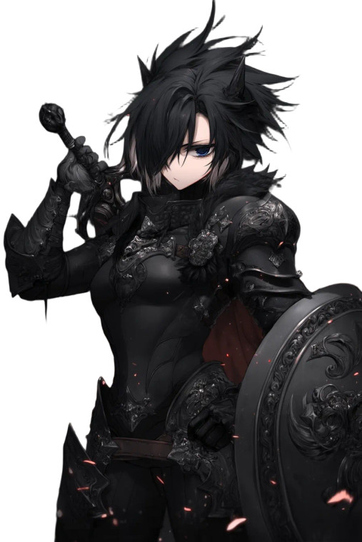 Fantasy Knight V20 Vinyl Car Decal Sticker – Waterproof & UV-Resistant 8"