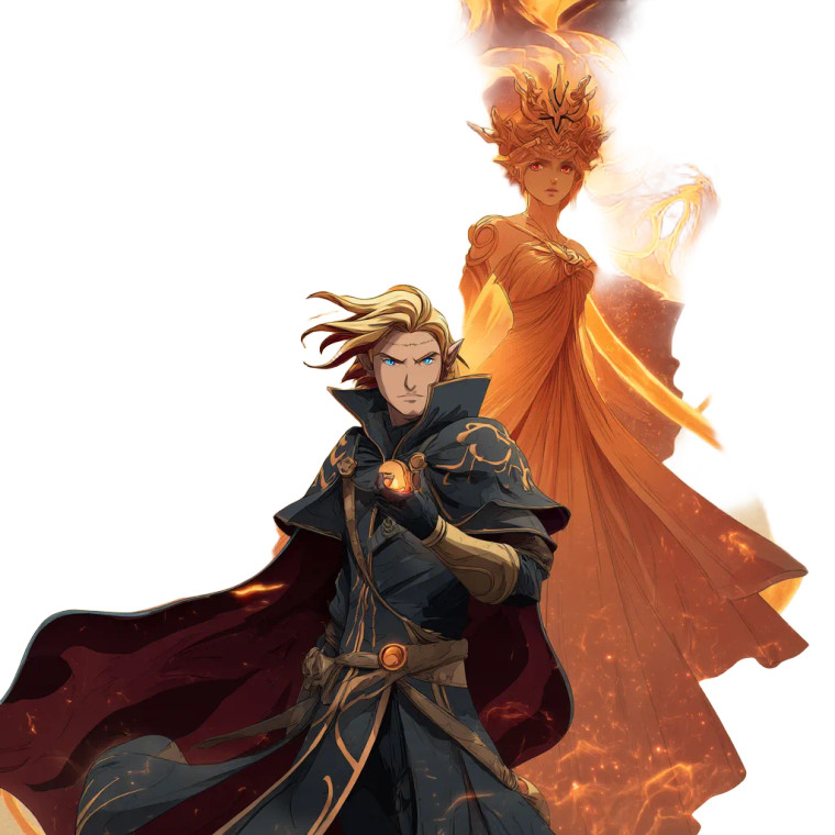 Epic Anime Fantasy Vinyl Car Decal Sticker – Waterproof & UV-Resistant 8"