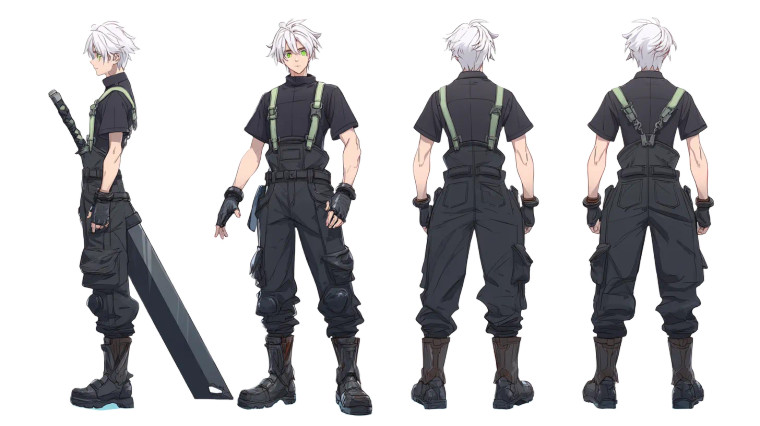 Anime Mech Warrior V2 Vinyl Car Decal Sticker – Waterproof & UV-Resistant 8"