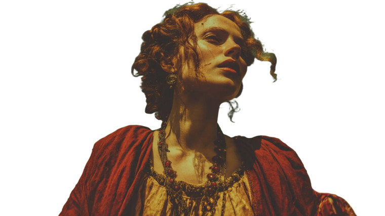 Ancient Beauty Vinyl Car Decal Sticker – Waterproof & UV-Resistant 8"