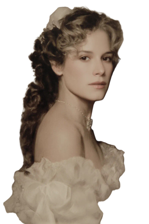 Victorian Lady Portrait V7 Vinyl Car Decal Sticker – Waterproof & UV-Resistant 8"