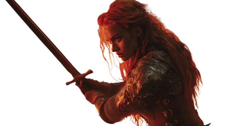 Scarlet Witch Warrior Vinyl Car Decal Sticker – Waterproof & UV-Resistant 8"