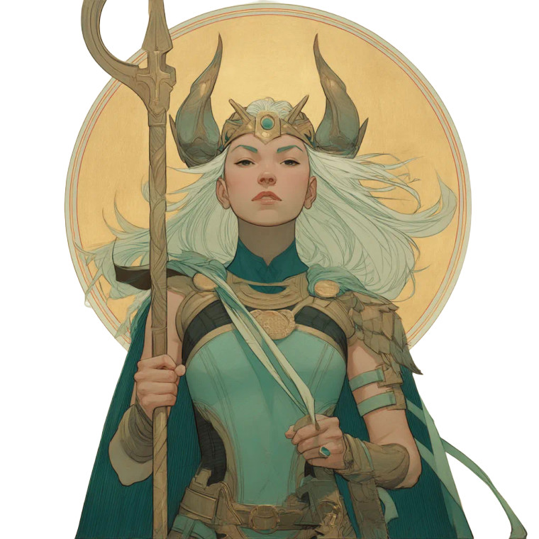 Fae Wild God Vinyl Car Decal Sticker – Waterproof & UV-Resistant 8"