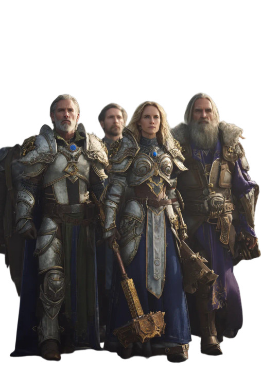 Warcraft Ii Heroes Vinyl Car Decal Sticker – Waterproof & UV-Resistant 8"