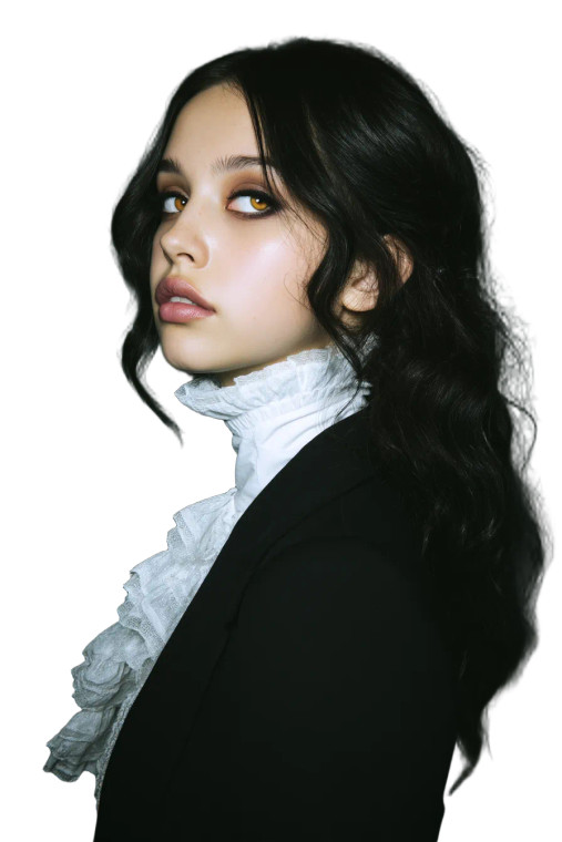 Grunge Portrait Woman Vinyl Car Decal Sticker – Waterproof & UV-Resistant 8"