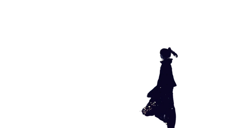 Lonely Moonlit Silhouette Vinyl Car Decal Sticker – Waterproof & UV-Resistant 8"