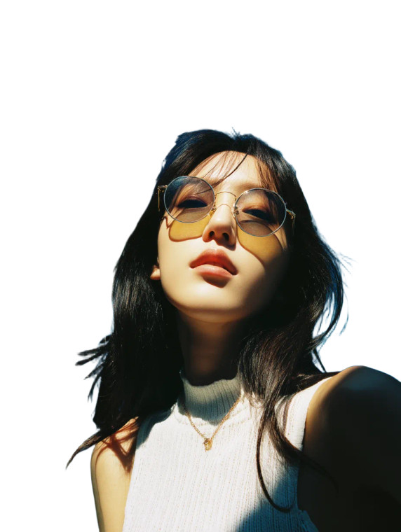 Korean Kpop Beauty Vinyl Car Decal Sticker – Waterproof & UV-Resistant 8"