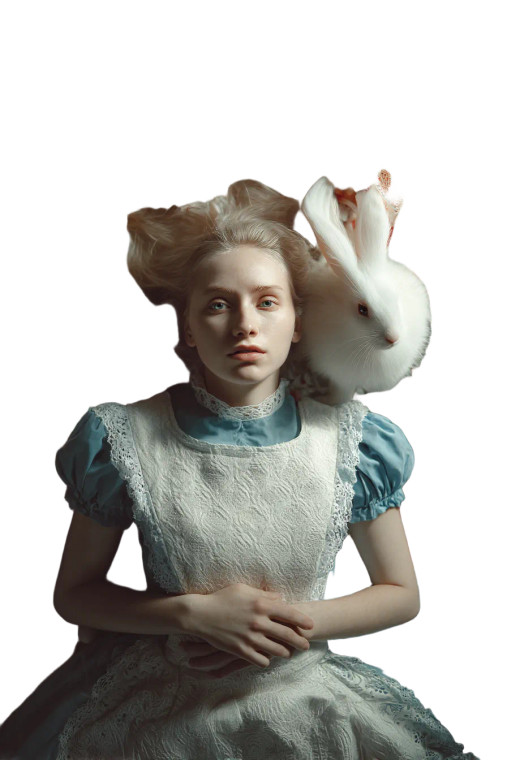 Alice'S Easter Fall Vinyl Car Decal Sticker – Waterproof & UV-Resistant 8"