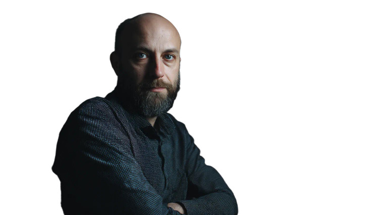 Cinematic Office Portrait Vinyl Car Decal Sticker – Waterproof & UV-Resistant 8"